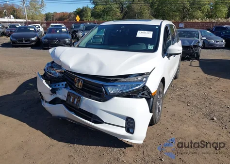 2023 Honda Odyssey Ex-L из США, поврежденный, VIN 5FNRL6H6XPB079926